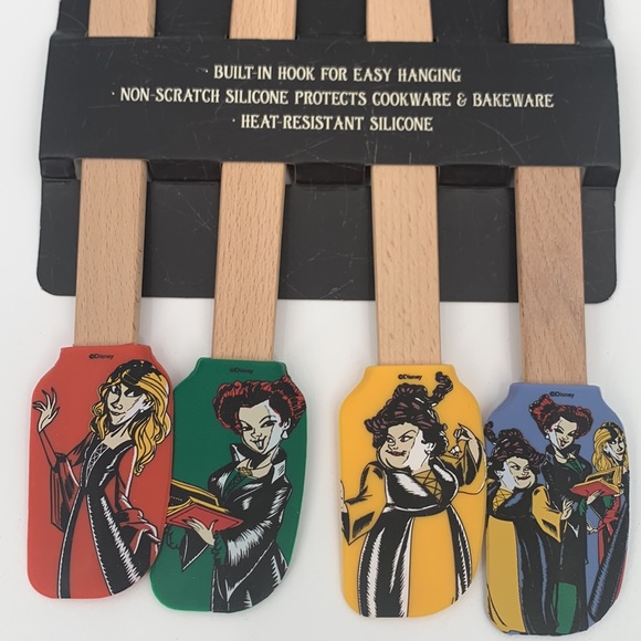 Hocus Pocus Mini 4 pack Baking Spatula set NWT - Picture 2 of 4